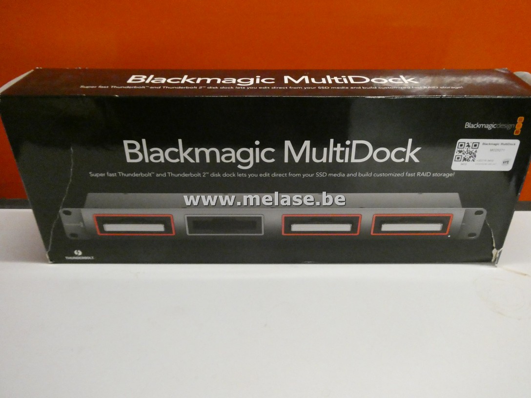 Thunderbolt (2) RAID storage voor 4 SSD's "Blackmagic"