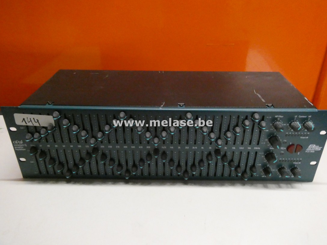 Opal series 2 x 31 band grafiq EQ "BSS audio"