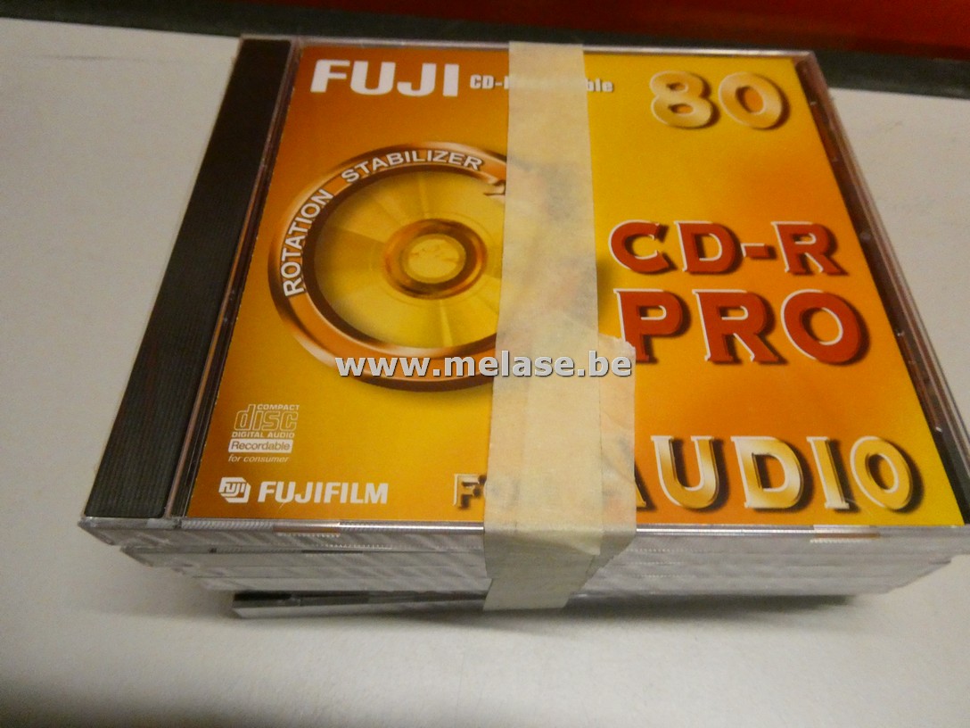6 CD-R's "FUJI"