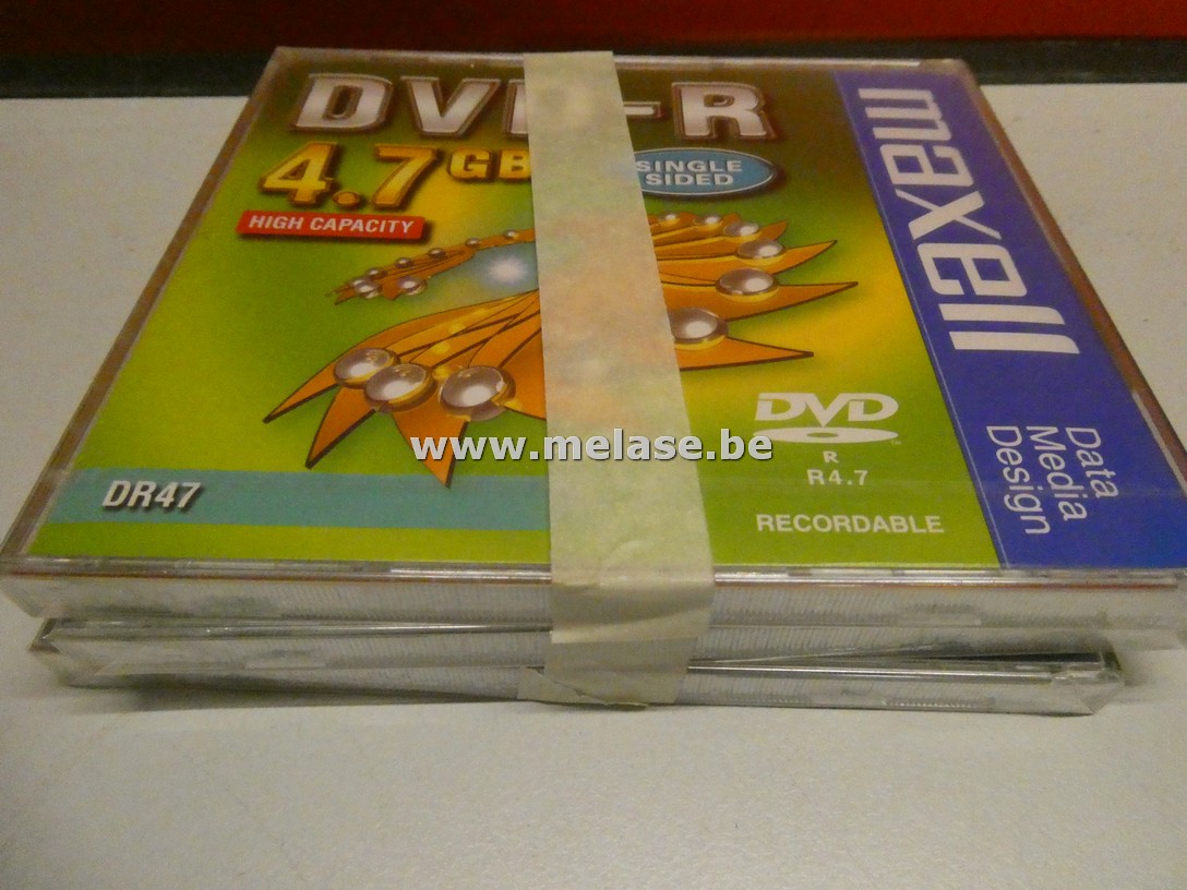 3 DVD-R's "Maxell"