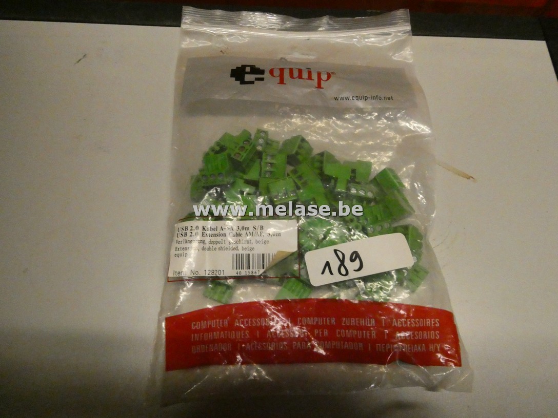 3-polige connector (40-tal stuks) "GINTOOYUN"