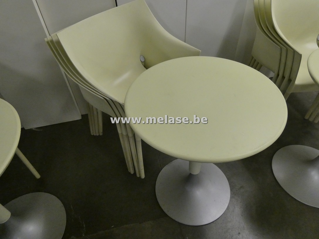 PVC armstoelen "Dr. no by Starck"