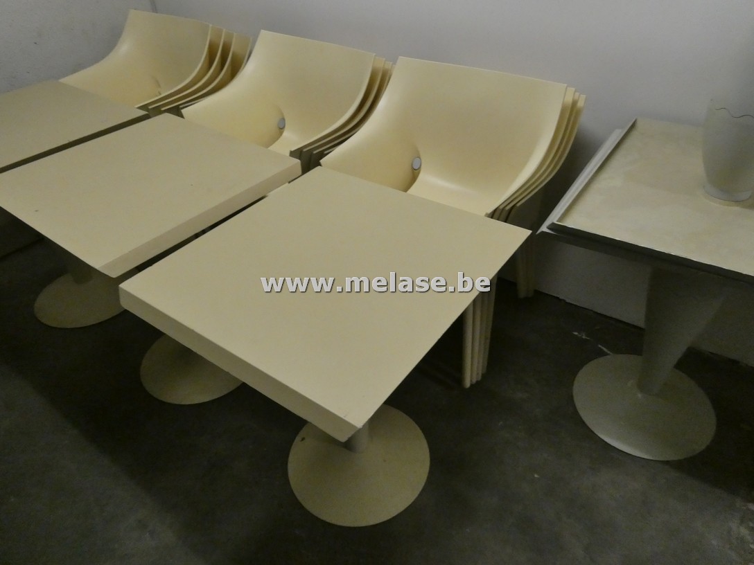 PVC armstoelen "Dr. no by Starck"