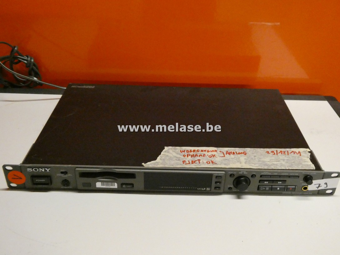 Minidisc-recorder "Sony"
