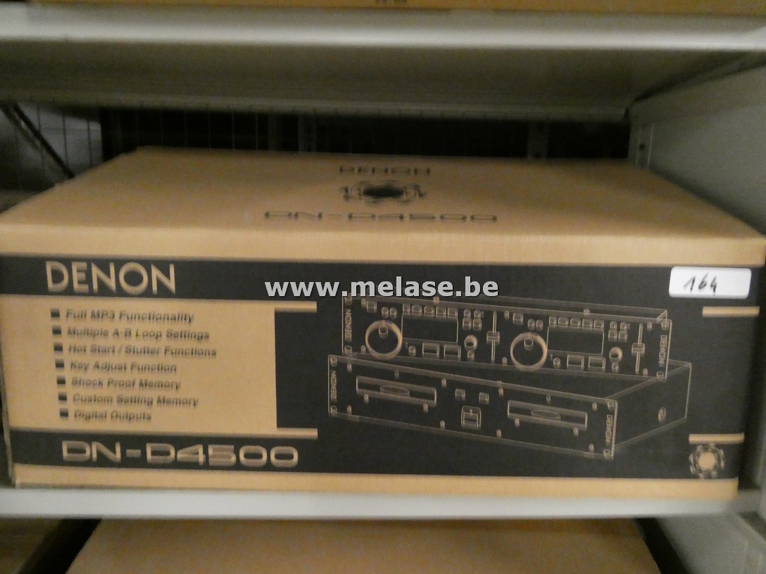 Double CD/MP3 player + DJ controller "Denon"