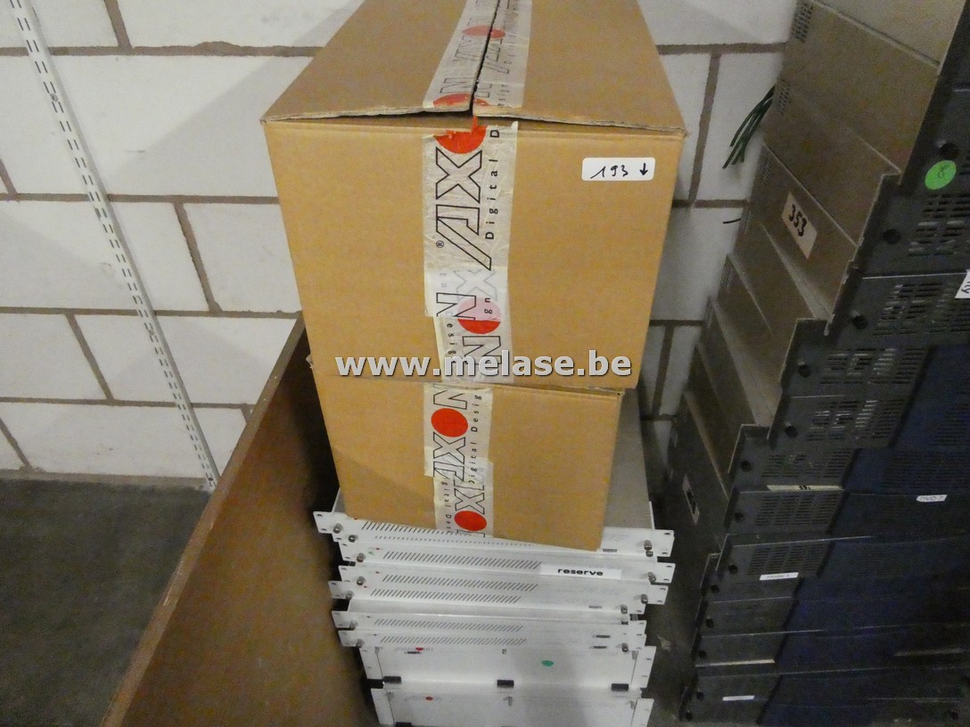 Verschillende AXON-frames met kaarten