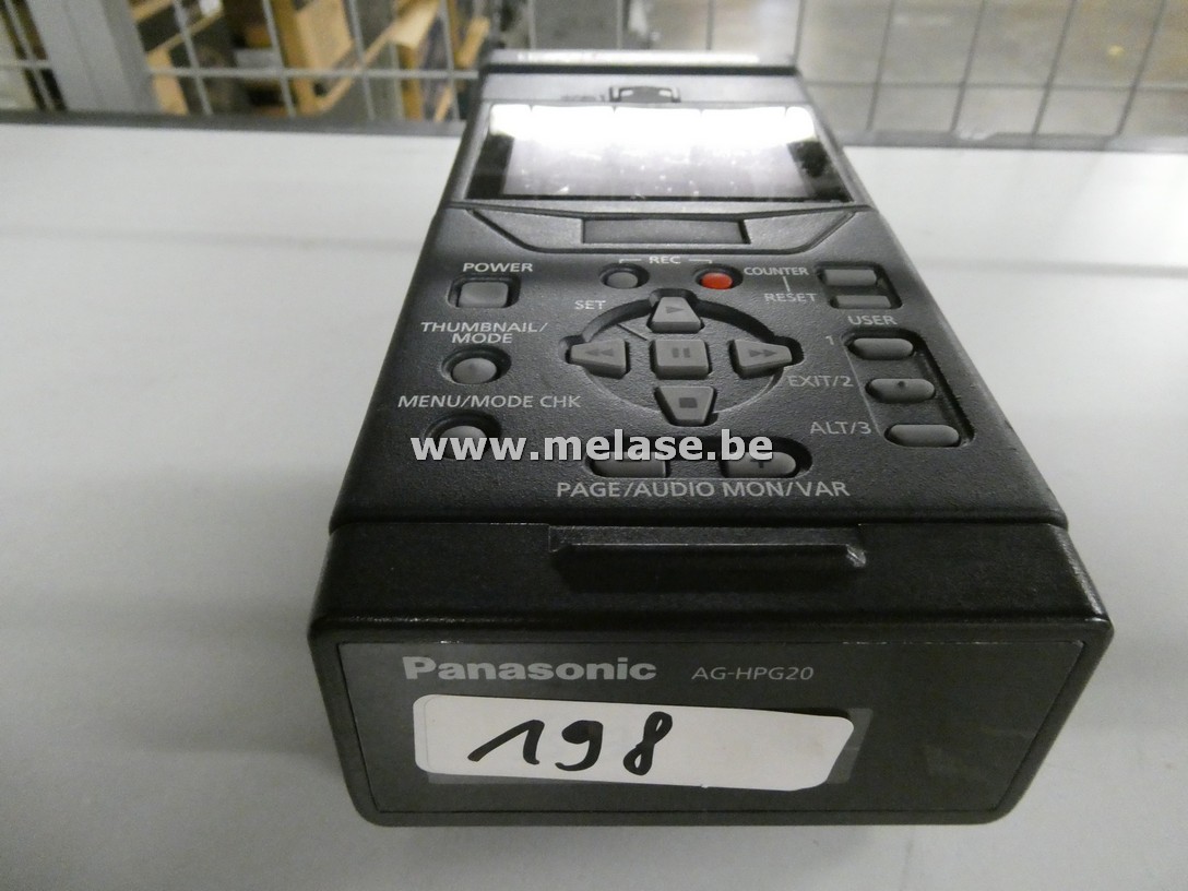 P2-recorder "Panasonic"