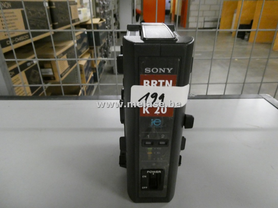 Lader voor 2 x V-mount batterij "Sony"