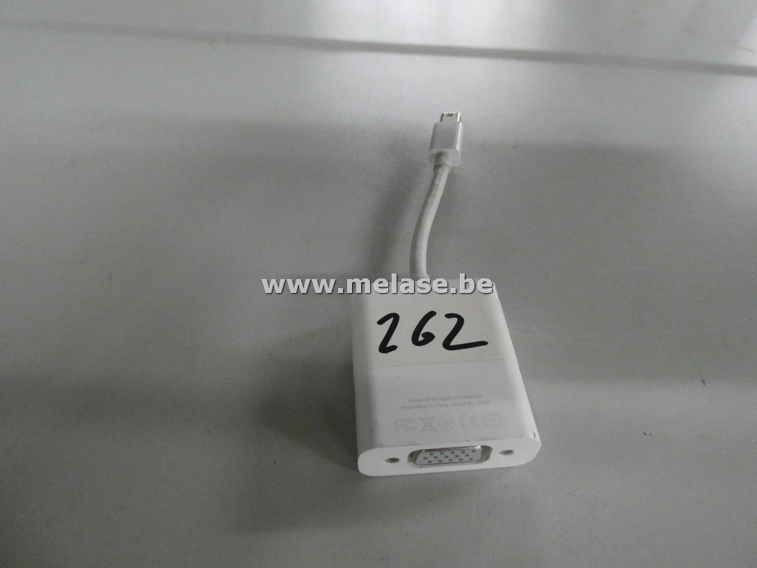 Koppelstukje Mini-displayport ->  VGA "Apple"