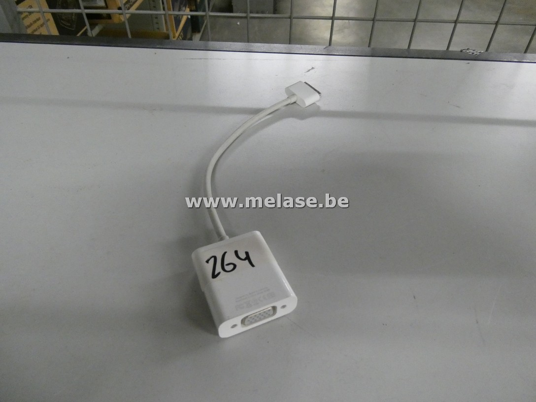 Koppelstukje Apple 30-pin -> VGA "Apple"