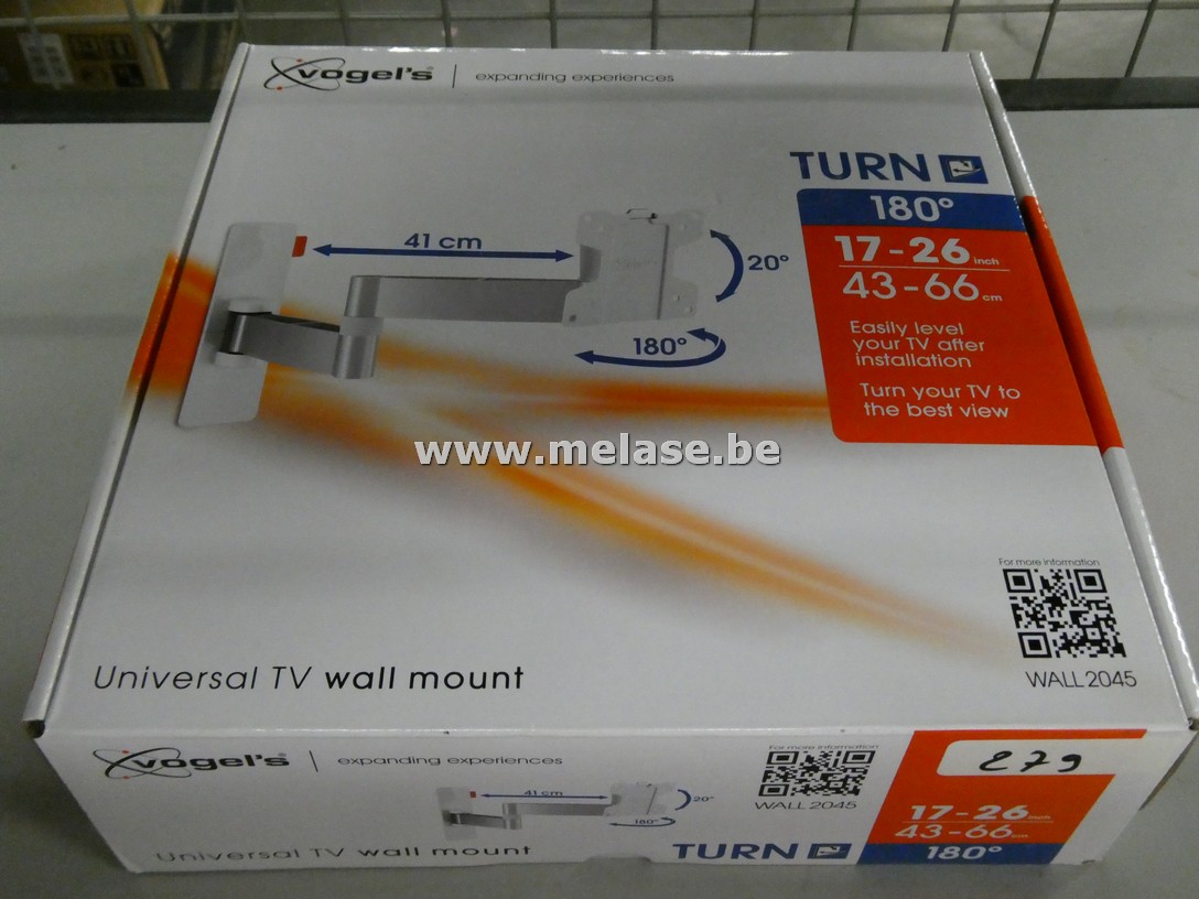 Wall mount voor TV (17-26 inch) 180° "Vogel's"