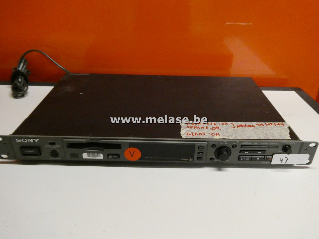 Minidisc recorder "Sony"