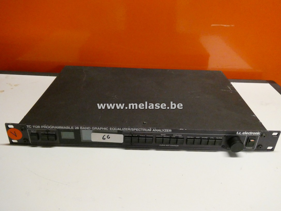 Programmable 28 Band Graphic EQ "T.C. Electronics"