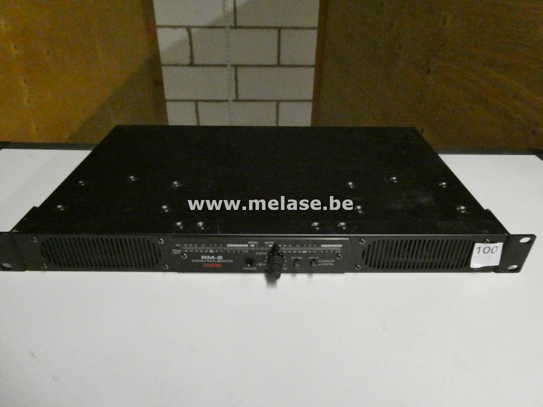 Stereo Rack monitor "Fostex"
