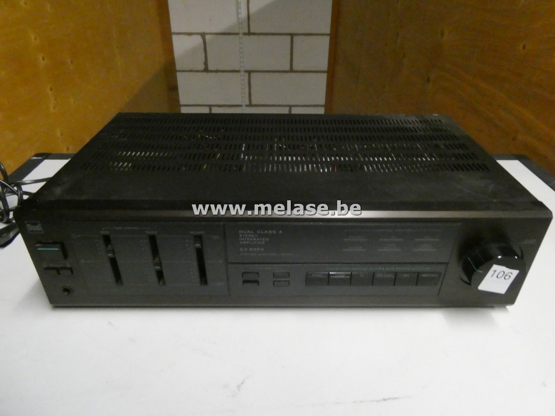 Dual class A stereo integrated amplifier "Dual"