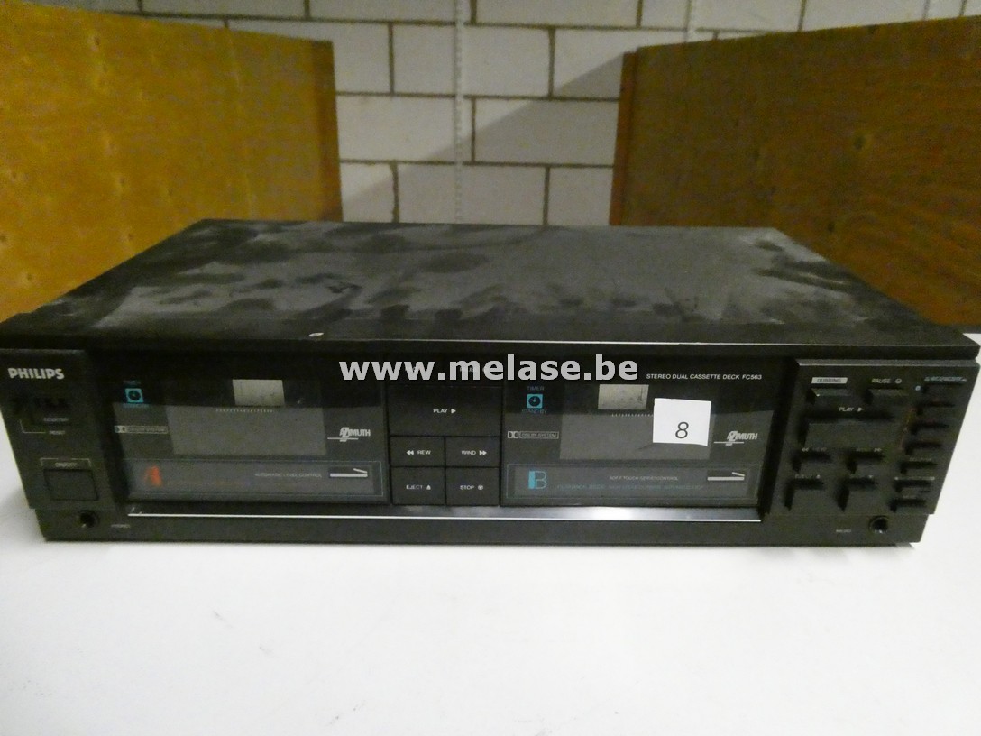 Stereo Dual Casette Deck "Philips"