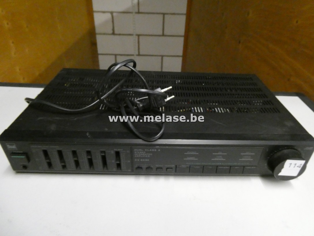 Dual class A stereo integrated amplifier "Dual"