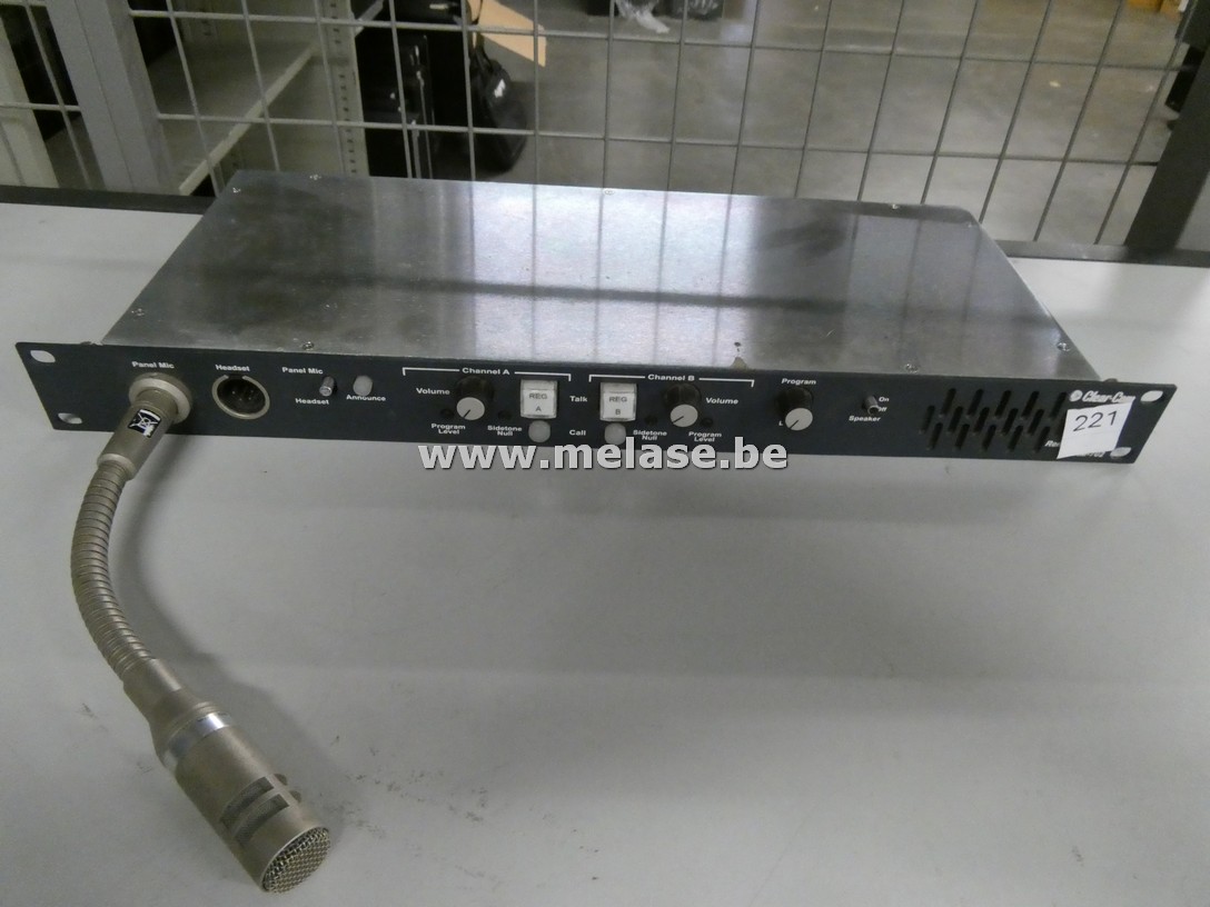 2-Channel Remote Station "Clear-Com"