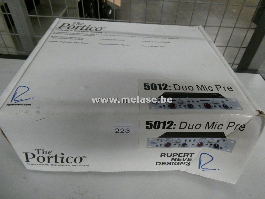 Duo Mic Pre-amp "Rupert Neve designs"