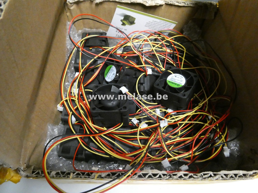 Doos ventilatortjes "Sunon "